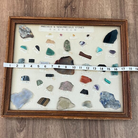 Vintage Mounted Rocks, Gemstones and Minerals Collection - Picture 7 of 15